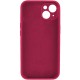 Чохол для смартфона Silicone Full Case AA Camera Protect for Apple iPhone 15 35,Maroon