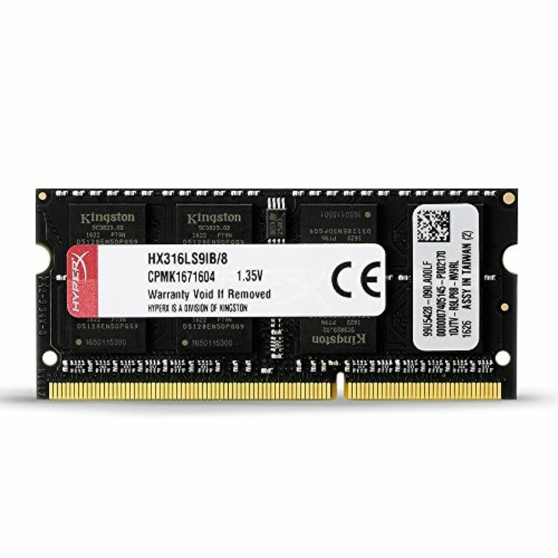DDR3L Kingston HyperX IMPACT 8GB 1600MHz CL9 SODIMM