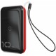Зовнішній акумулятор Baseus Mini S 10W Wireless 10000 mAh Black-Red