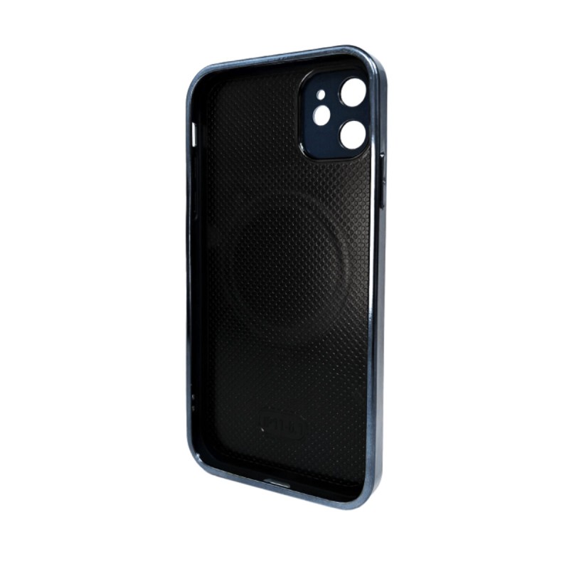Чохол для смартфона AG Glass Sapphire Frame MagSafe Logo for Apple iPhone 11 Gun Grey