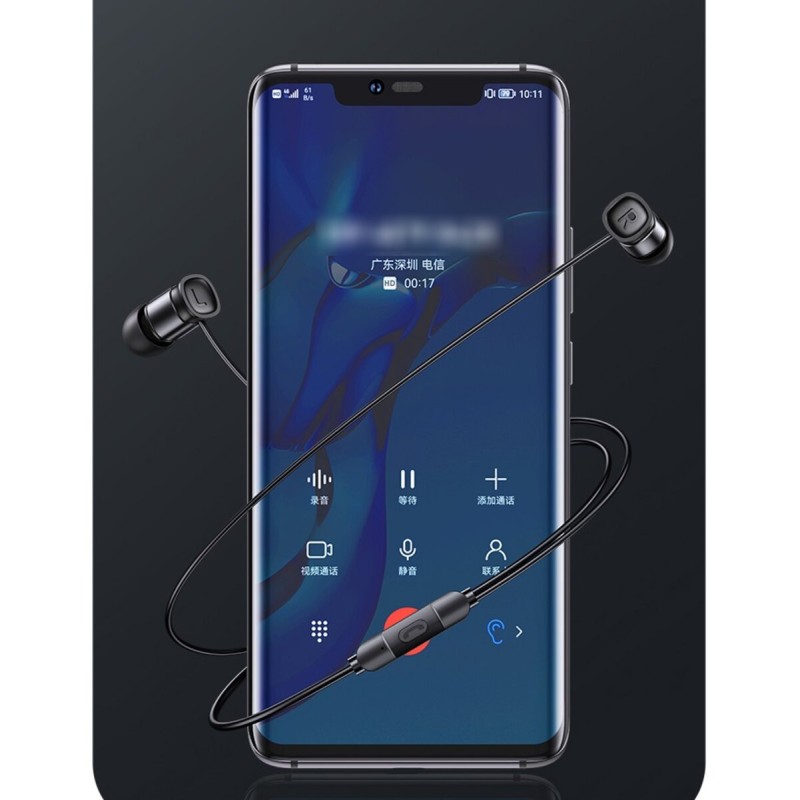 Навушники Usams EP-46 Mini 3.5mm In-Ear Earphone 1.2m Black