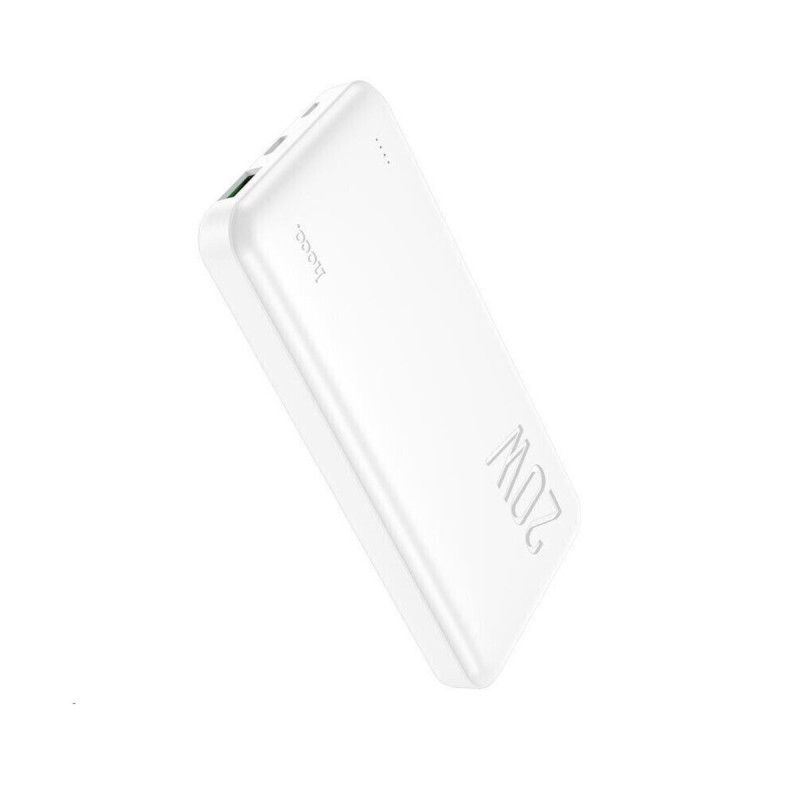 Зовнішній акумулятор HOCO J87 Tacker PD20W+QC3.0 power bank(10000mAh) White
