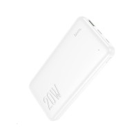 Зовнішній акумулятор HOCO J87 Tacker PD20W+QC3.0 power bank(10000mAh) White