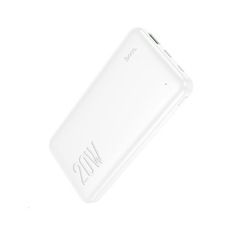 Зовнішній акумулятор HOCO J87 Tacker PD20W+QC3.0 power bank(10000mAh) White