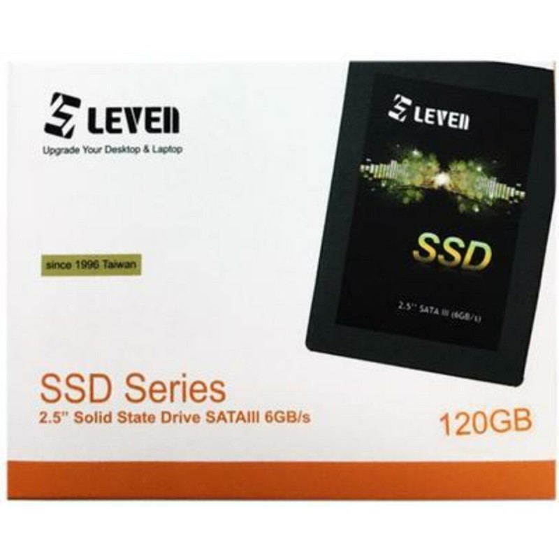 SSD LEVEN JS500 120GB MLC retail packing