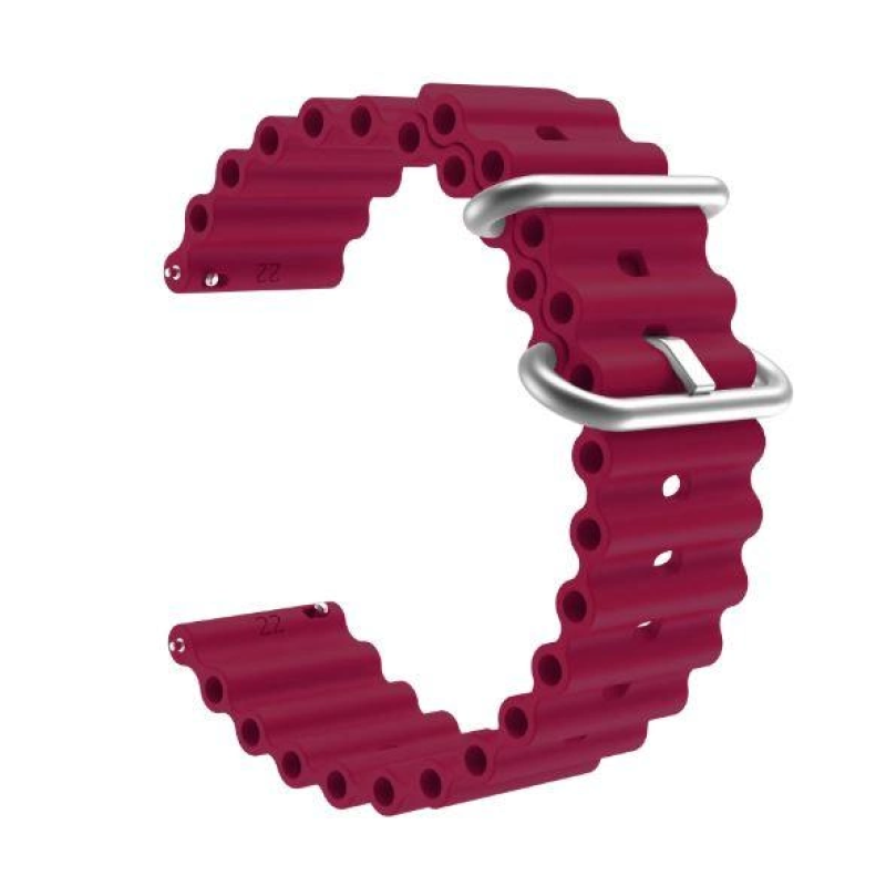 Ремінець для годинника Universal Ocean 20mm 3.Red