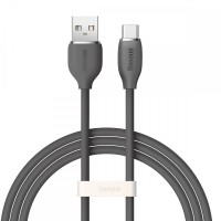 Кабель Baseus Jelly Liquid Silica Gel Fast Charging Data Cable USB to Type-C 100W 1.2m Black