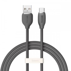 Кабель Baseus Jelly Liquid Silica Gel Fast Charging Data Cable USB to Type-C 100W 1.2m Black