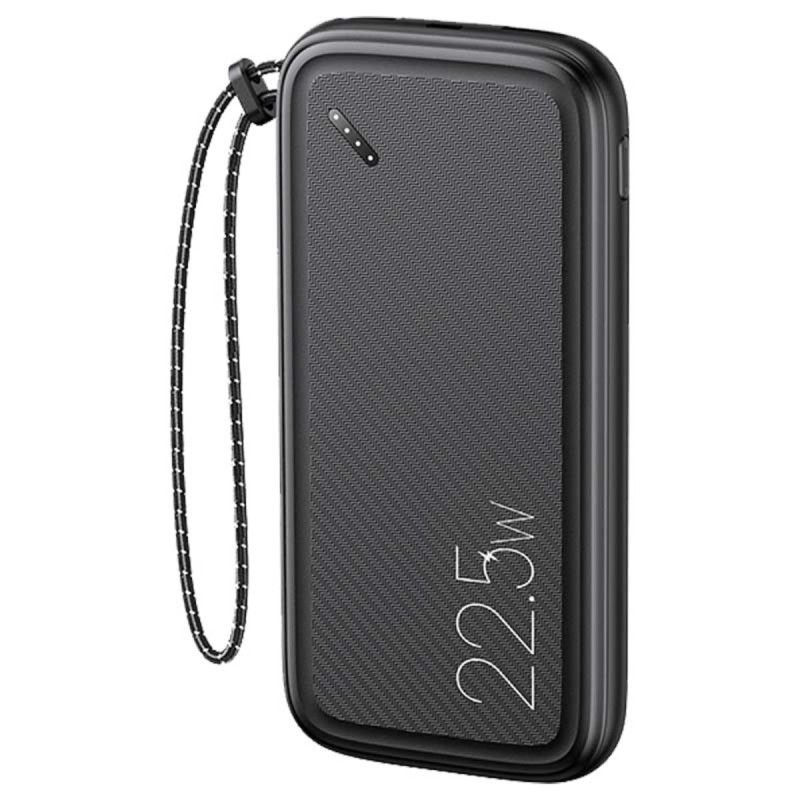 Зовнішній акумулятор Usams US-CD151 PB56 PD3.0 +QC3.0 Power Bank with Lanyard 10000mah Black