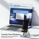 Кабель Essager Enjoy LED Digital Display USB Charging Cable Type C to Type C 100W 2m black (EXCTT1-XYA01-P)