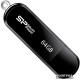 Flash SiliconPower USB 2.0 LuxMini 322 64Gb Black