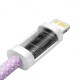 Кабель Baseus Dynamic Series Fast Charging Data Cable Type-C to iP 20W 1m Purple