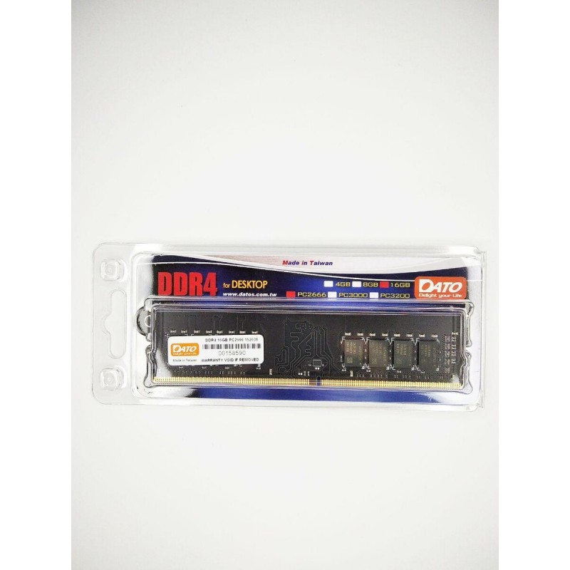 DDR4 DATO 16GB 2666MHz CL16 DIMM
