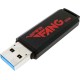 Flash Patriot USB 3.1 Viper FANG 256GB (R-400Mb/s, W-200Mb/s)  Metal/Black