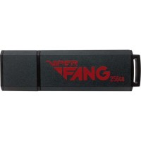 Flash Patriot USB 3.1 Viper FANG 256GB (R-400Mb/s, W-200Mb/s)  Metal/Black