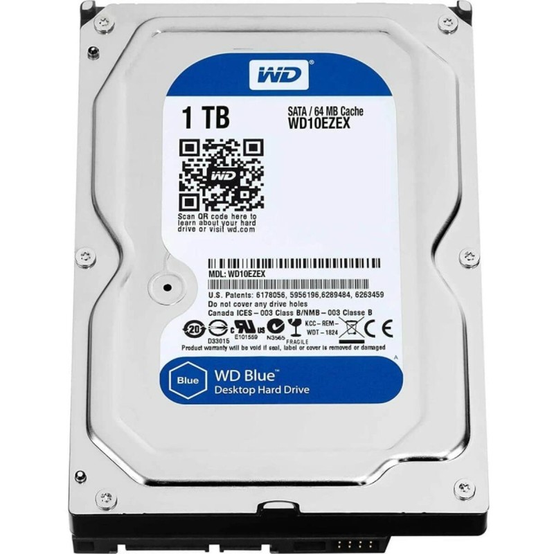 HDD Western Digital 3.5" Caviar Blue 1TB SATA III-600, 32MB