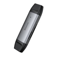Кард-рідер Baseus Lentil - Cabin card reader Space Gray