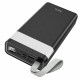 Зовнішній акумулятор HOCO J73 Powerful desk lamp power bank(30000mAh) Black