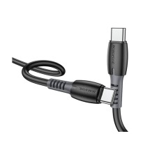 Кабель BOROFONE BX62 Type-C to Type-C Bonus 100W charging data cable Black