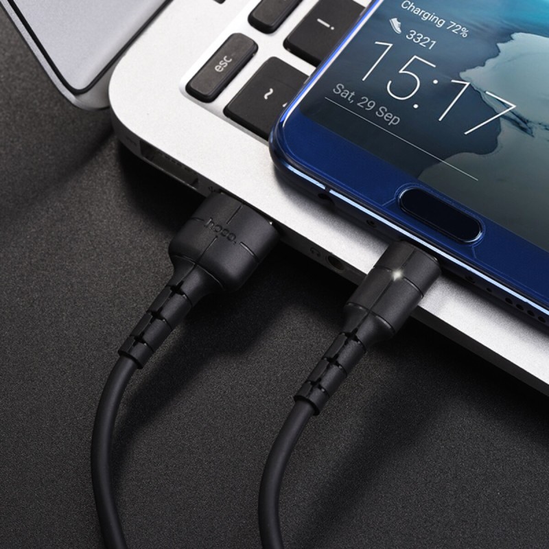 Кабель HOCO X30 Star Charging data cable for Type-C Black