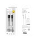 Кабель HOCO X30 Star Charging data cable for Type-C Black