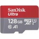microSDXC (UHS-1) SanDisk Ultra 128Gb class 10 A1 (140Mb/s) (adapter SD) Imaging Packaging