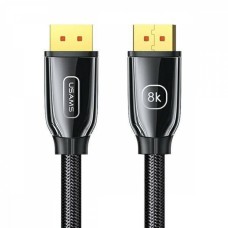 Кабель Usams US-SJ532 U75 8K DP To DP 1.4 HD Video Cable 2m Black