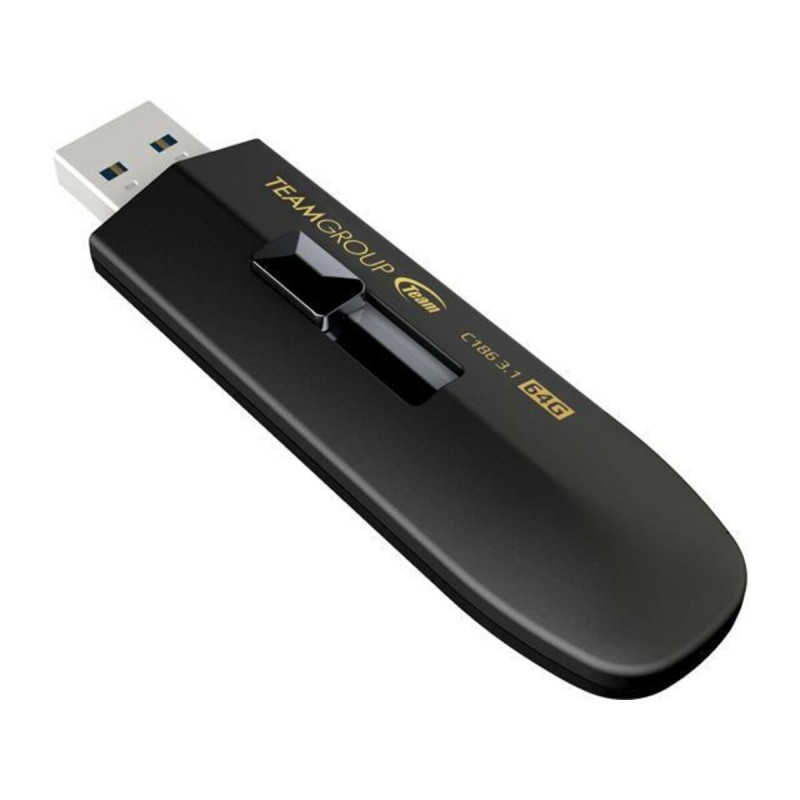 Flash Team USB 3.1 C186 64Gb Black