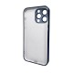 Чохол для смартфона AG Glass Sapphire Frame MagSafe Logo for Apple iPhone 13 Pro Gun Grey