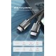Кабель UGREEN HD135 8K HDMI M/M Round Cable with Braided 2m (Gray) (UGR-70321)