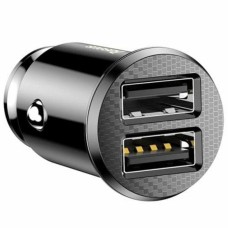 Автомобільний зарядний пристрій Baseus Grain Car Charger 3.1A White