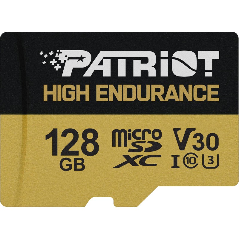 microSDXC (UHS-1 U3) Patriot High Endurance 128Gb class 10 V30 (R-95MB/s)