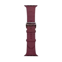 Ремінець для годинника Apple Watch Hermès 42/44/45/49mm 5.Wine Red