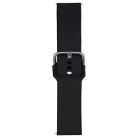 Ремінець для годинника Universal Buckle Solid 20mm Black