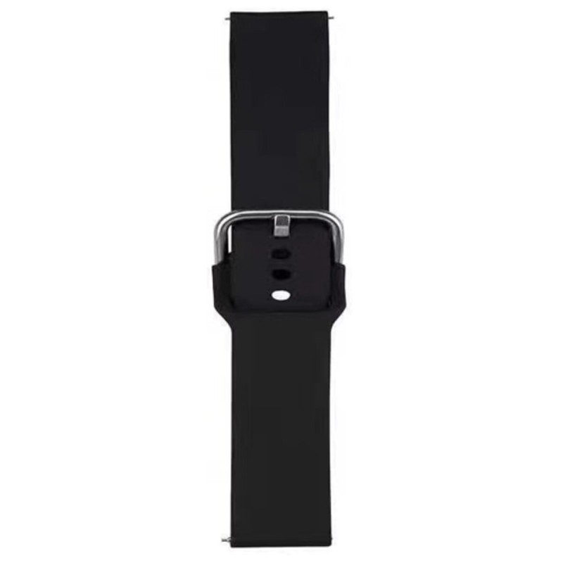Ремінець для годинника Universal Buckle Solid 20mm Black