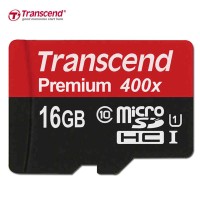 SDHC (UHS-1) Transcend 16Gb class 10 (400Х)