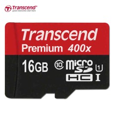 SDHC (UHS-1) Transcend 16Gb class 10 (400Х)