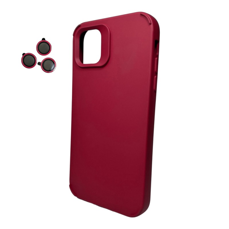 Чохол для смартфона Cosmic Silky Cam Protect for Apple iPhone 12/12 Pro Wine Red