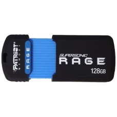 Flash Patriot USB 3.1 Supersonic Raget XT 128GB (R-180Mb/s, W-50Mb/s)  Black