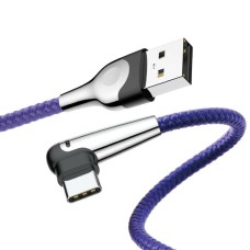 Кабель Baseus MVP Mobile Game Cable USB For Type-C 3A 1m Blue