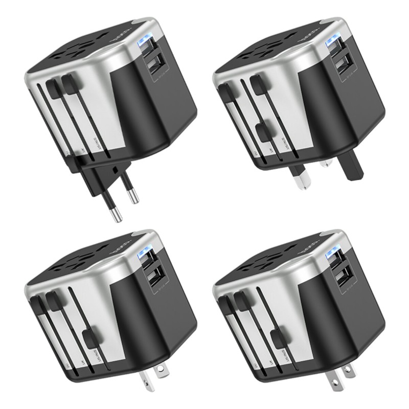 УЗП HOCO AC5 Level dual port universal conversion charger Black