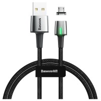 Кабель Baseus Zinc Magnetic Cable USB For Micro 1.5A 2m Black