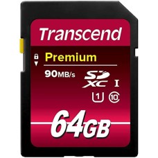 SDXC (UHS-1) Transcend Premium 64Gb class 10