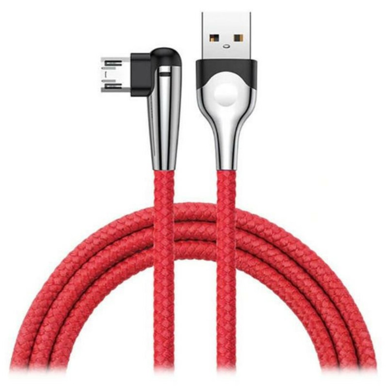 Кабель Baseus MVP Mobile Game Cable USB For Micro 1.5A 2m  Red