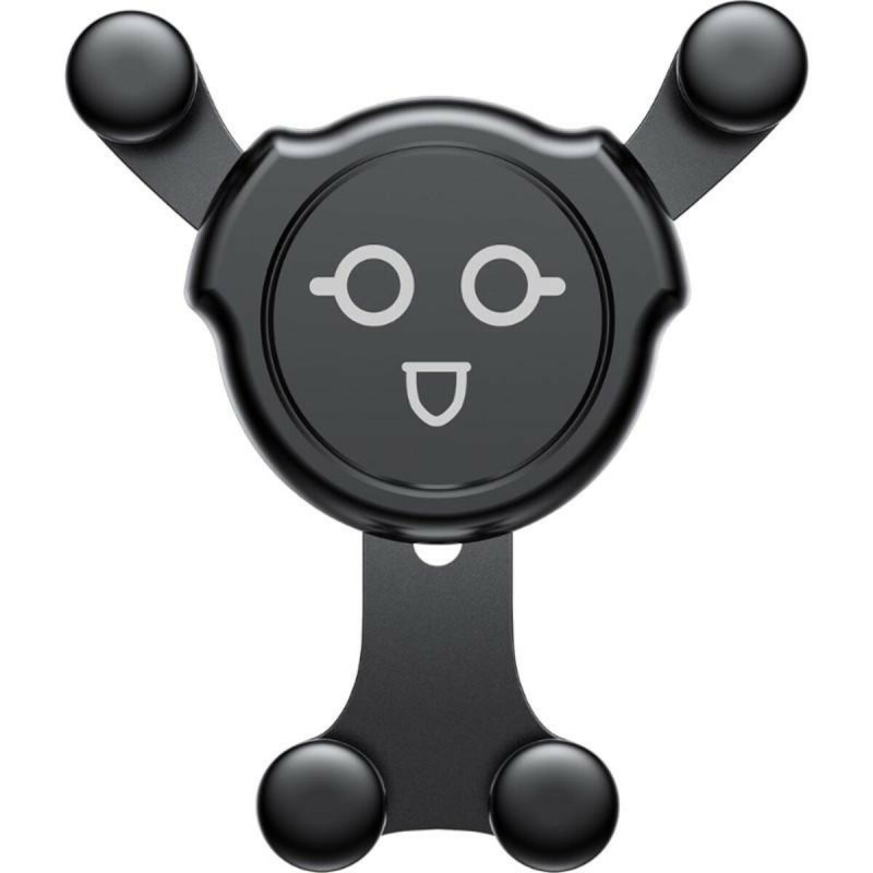 Тримач для мобiльного Baseus Emoticon Gravity Car Mount EMKX Black