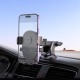 Тримач для мобільного HOCO H19 Mighty one-button car holder(center console) Black