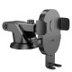 Тримач для мобільного HOCO H19 Mighty one-button car holder(center console) Black