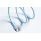 Кабель Vention USB 2.0 C Male to C Male 5A Cable 1.5M Light Blue Silicone Type (TAWSG)