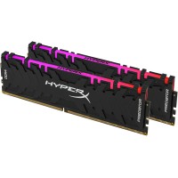DDR4 Kingston RGB HyperX Predator 16GB (Kit of 2x8192) 3200MHz CL16 Black DIMM