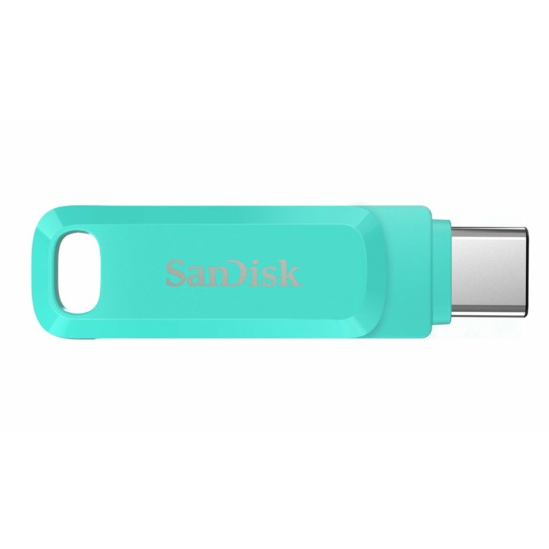 Flash SanDisk USB 3.1 Ultra Dual Drive Go USB Type-C 128Gb Green
